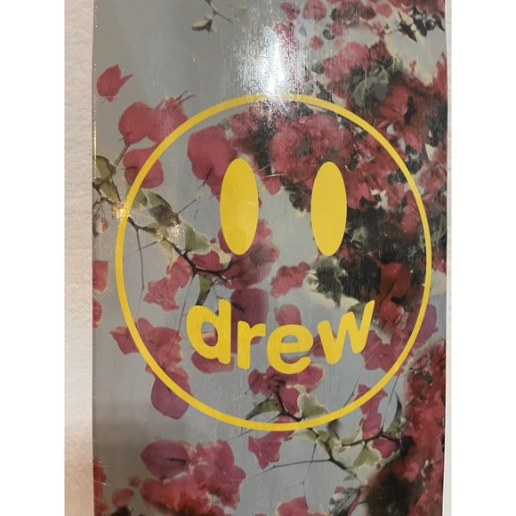 DS New Drew House Mascot logo Bougainvillea Skateboard Deck 8.0 TS Rare + Mount - Picture 6 of 7